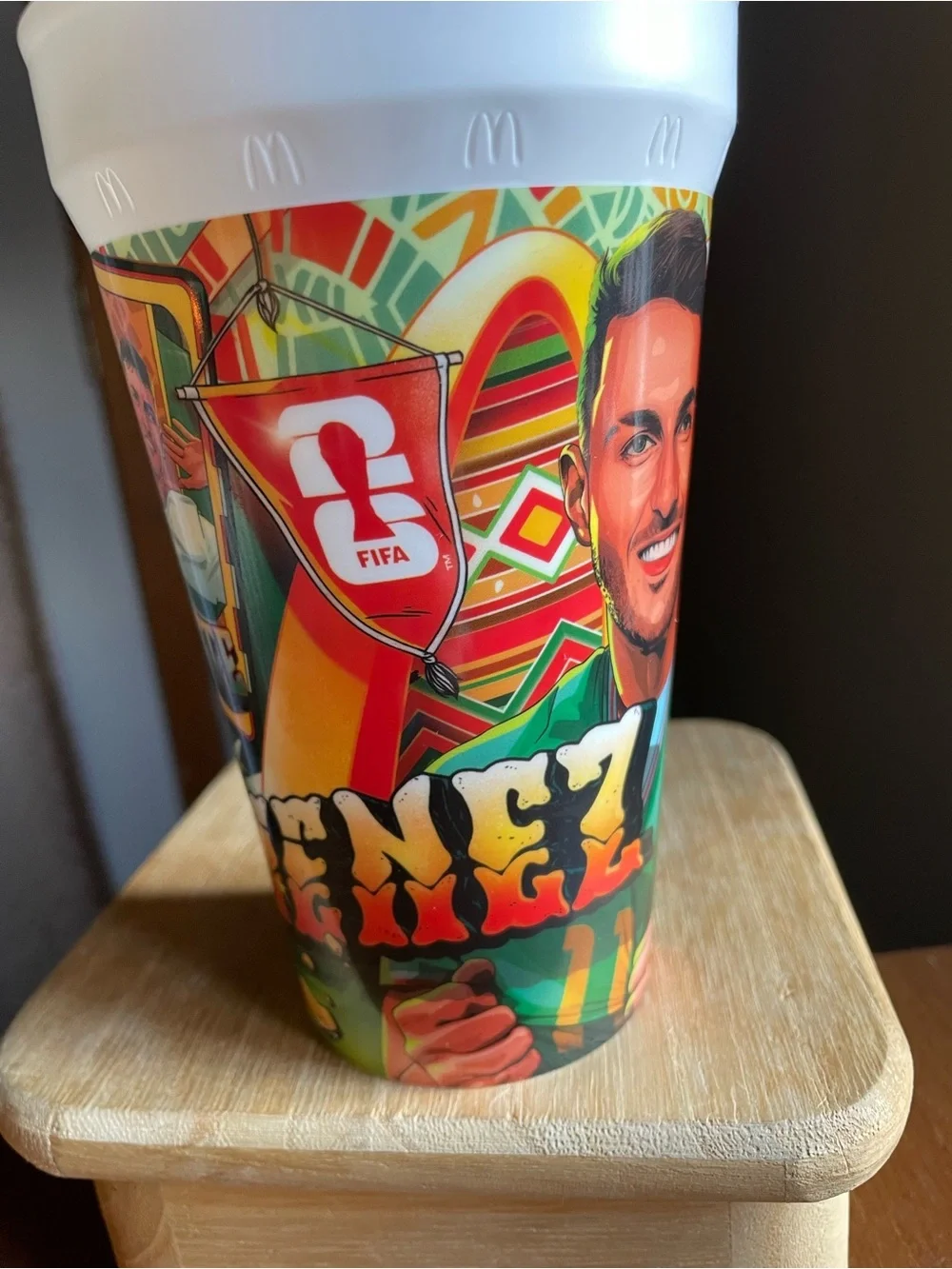 McDonalds FIFA World Cup 2026 Santiago Gimenez Bebote Mexico Collector Cup